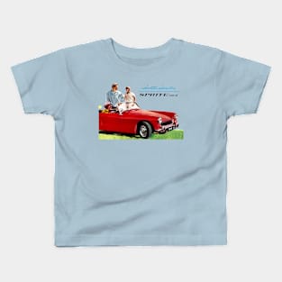 AUSTIN HEALEY SPRITE - advert Kids T-Shirt